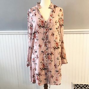 Chelsea and Violet Floral Dot Dress - XS